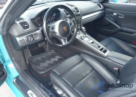 2016 Porsche Boxster Black Edition из США, поврежденный, VIN WP0CA2A80GS120874